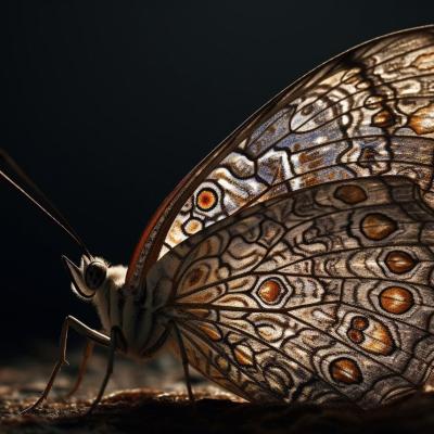 Vibrant Butterfly Wing Showcases Nature Natural Beauty Generated By Ai Min